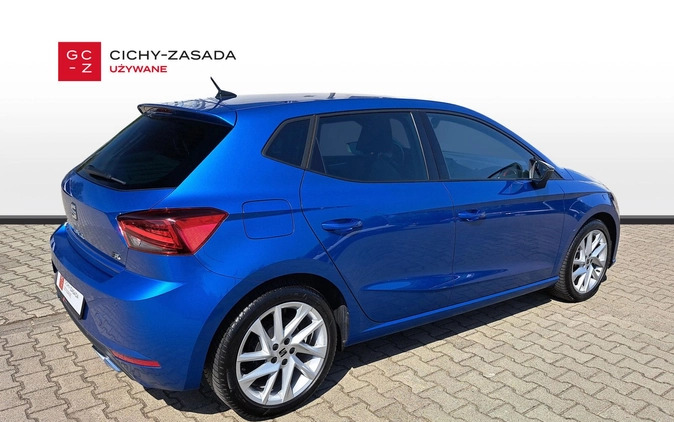 Seat Ibiza cena 77900 przebieg: 54571, rok produkcji 2022 z Ozorków małe 497